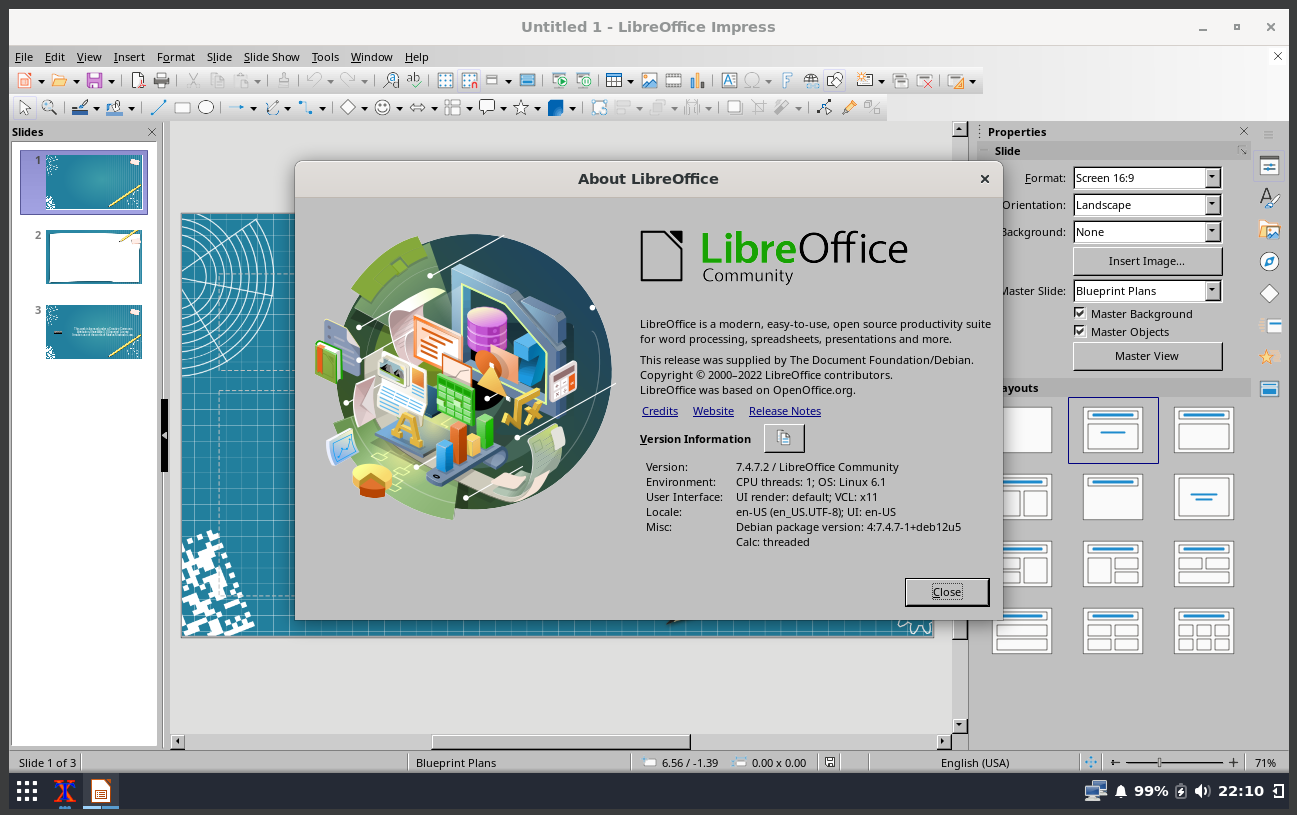 Running 'Budgie desktop'
